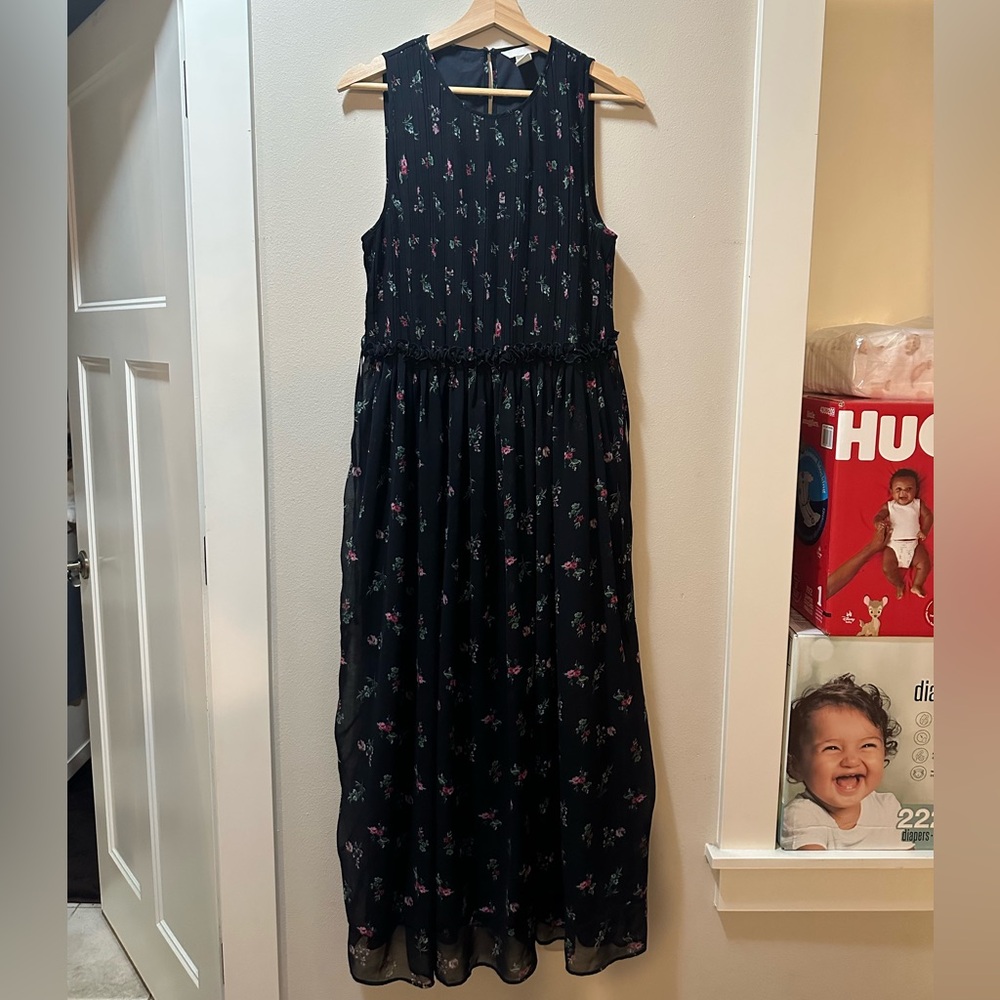 H&M Long Chiffon Floral Dress - Picture 3 of 6